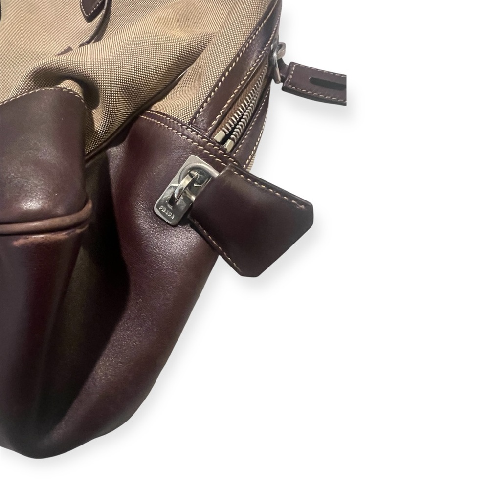 Elegant Tan and Brown Men's Bag - Picture 3 of 7